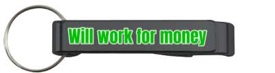 novelty will work for money stickers, magnet