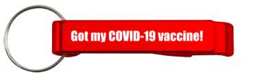 nurse got my covid 19 vaccine stickers, magnet
