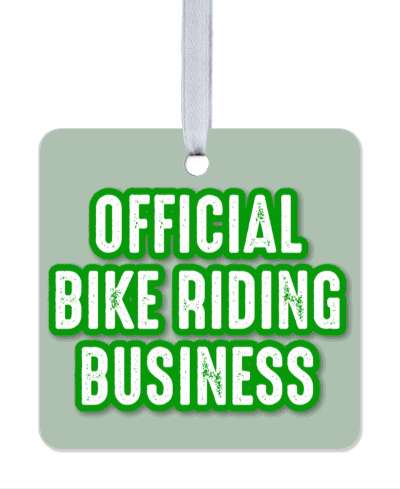 official bike riding business stamp letters stickers, magnet