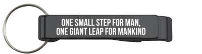 one small step for man one giant leap for mankind outerspace stickers, magnet