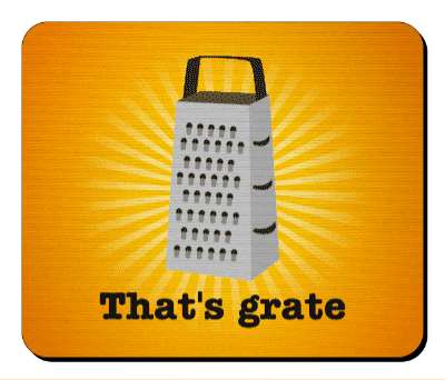 orange burst thats grate cheese grater stickers, magnet