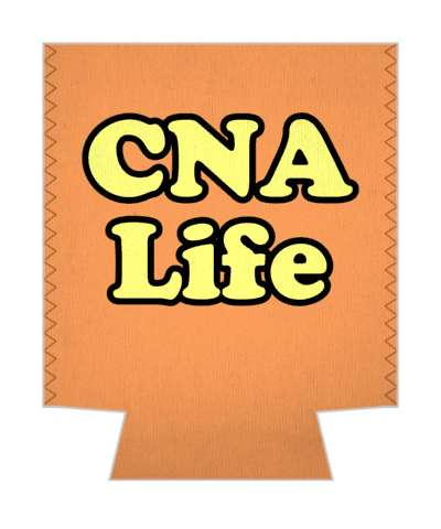 orange cna life stickers, magnet