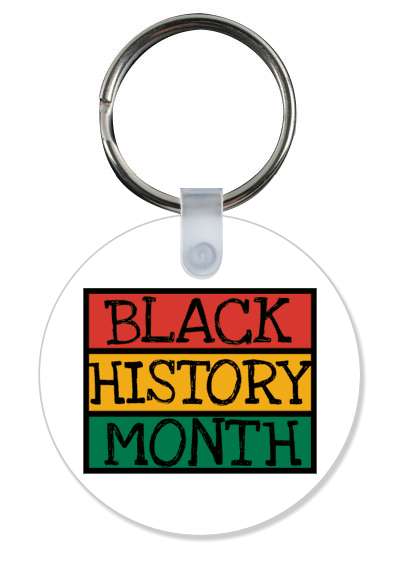 pan african colors black history month handwritten box rectangles stickers, magnet