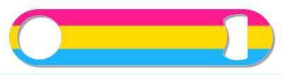pansexual flag lgbt classic colors group series stickers, magnet