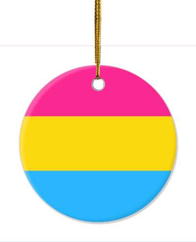 pansexual pride flag colors pan sex lgbt stickers, magnet