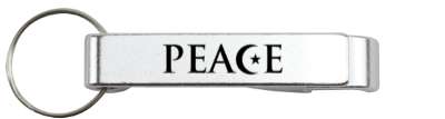 peace islam symbol stickers, magnet
