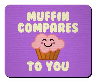 pink purple muffin compares to you smile face stickers, magnet