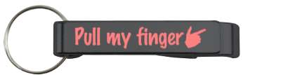 pointing hand pull my finger fart stickers, magnet
