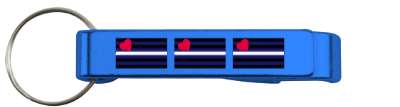 pride flag leather stickers, magnet