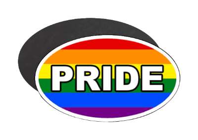 pride lgbt pride flag colors stickers, magnet
