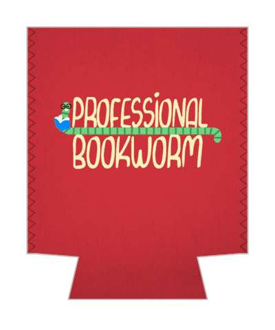 professional bookworm worm with glasses and book cute stickers, magnet