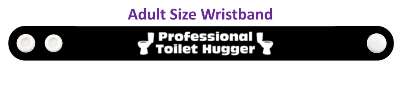 professional toilet hugger puke joke stickers, magnet