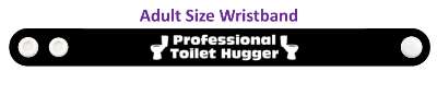 professional toilet hugger puke joke stickers, magnet