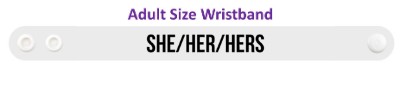 pronouns she her hers stickers, magnet