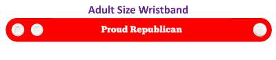 proud republican classic stickers, magnet