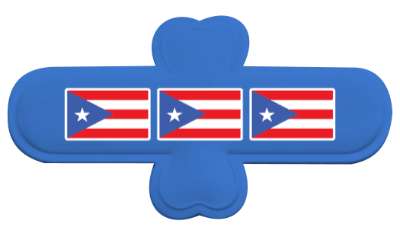 puerto rican puerto rico flag stickers, magnet