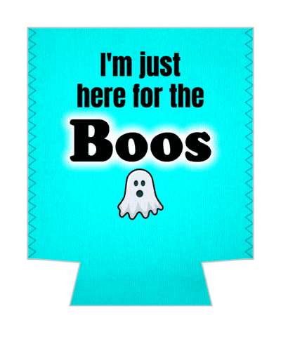 pun wordplay im just here for the boos ghost stickers, magnet