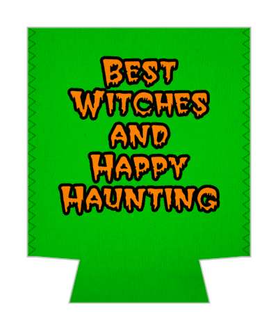 pun wordplay wishes best witches and happy haunting stickers, magnet