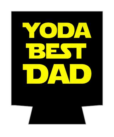 punny yoda best dad pun stickers, magnet