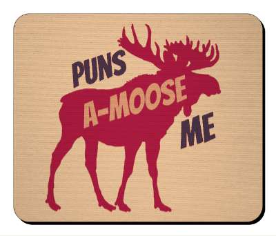 puns a moose me amuse pun stickers, magnet
