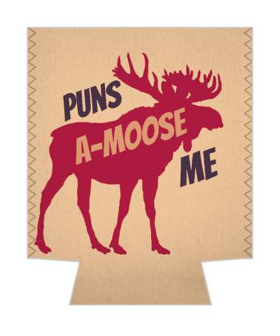 puns a moose me amuse silhouette pun stickers, magnet