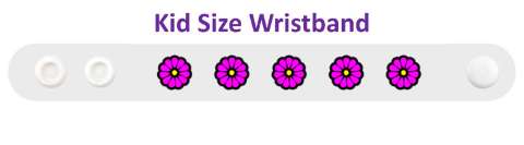 purple flower blossom pretty stickers, magnet