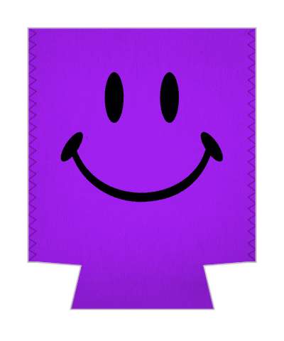 purple smiley smile emoji classic awesome fun stickers, magnet