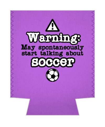 purple warning may spontaneously start talking about soccer stickers, magnet