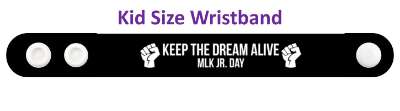 raised fist keep the dream alive mlk jr day martin luther king stickers, magnet