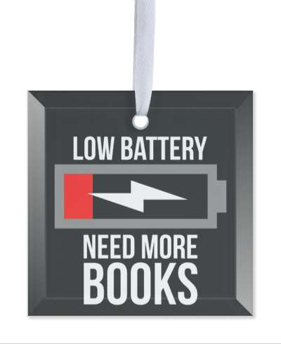 recharge low battery need more books stickers, magnet