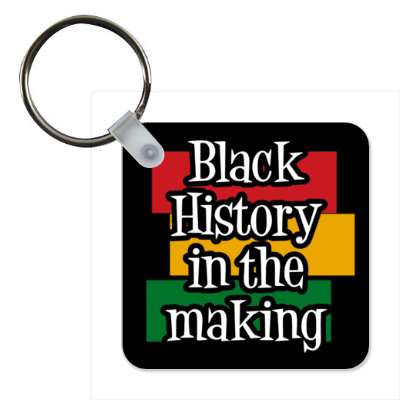 rectangles black history in the making stickers, magnet