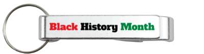 red black green black history month mlk jr stickers, magnet