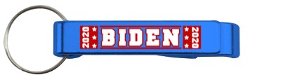 red rectangle biden 2020 blue bottle opener