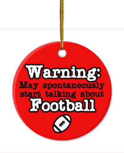 red warning may spontaneously start talking about football symbol stickers, magnet