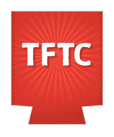 red white tftc thanks for the cache acronym geocaching stickers, magnet