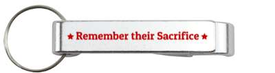 remember their sacrifice stars usa stickers, magnet