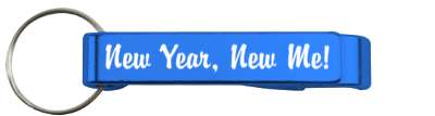 resolution new year new me cursive stickers, magnet