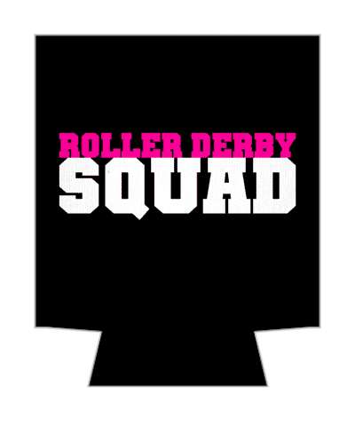 roller derby squad skating sports stickers, magnet