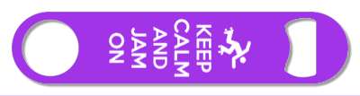 rollerblading roller derby parody keep calm and jam on stickers, magnet