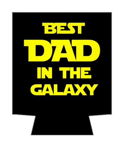 sci fi best dad in the galaxy film parody stickers, magnet