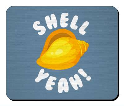shell yeah funny pun saying stickers, magnet