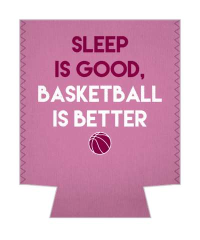 sleep is good basketball is better ball funny stickers, magnet