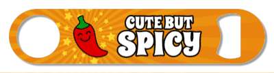 smiling chili pepper smiling cute but spicy star burst orange stickers, magnet