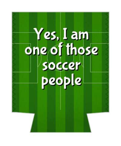 soccer field yes i am one of those soccer people stickers, magnet
