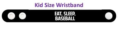 sports life eat sleep baseball stickers, magnet