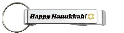 star of david happy hanukkah symbolic stickers, magnet
