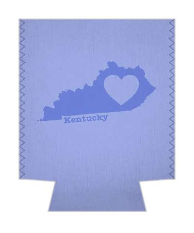 state kentucky heart silhouette stickers, magnet