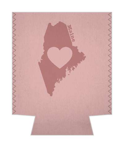state maine heart silhouette stickers, magnet