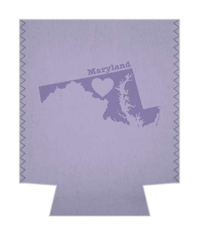 state maryland heart silhouette stickers, magnet