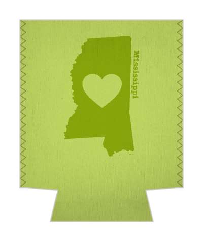 state mississippi silhouette stickers, magnet